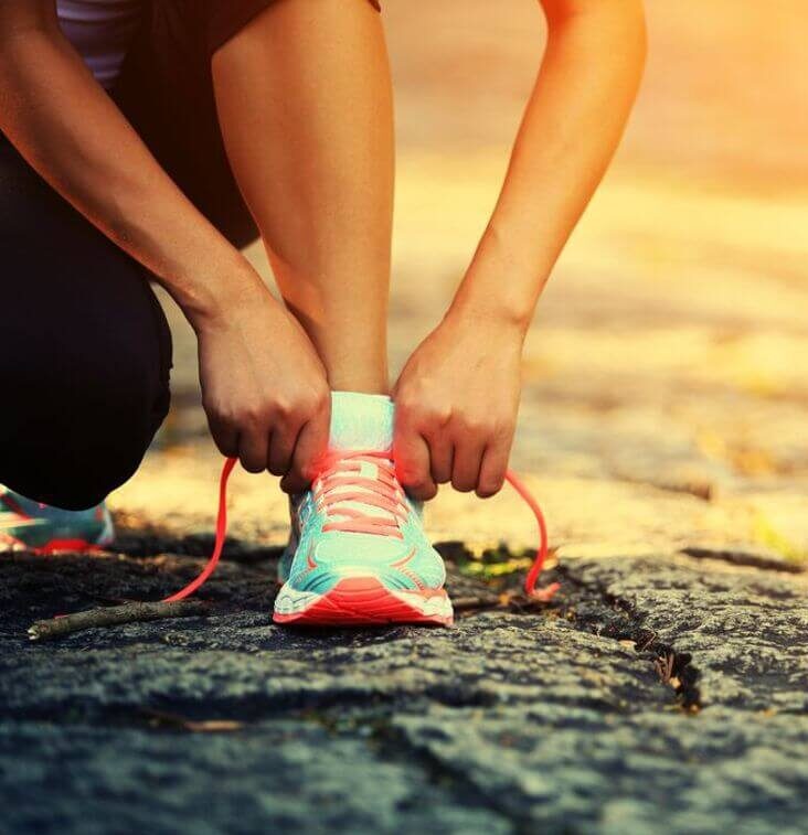 course à pied : entraînement après récupération