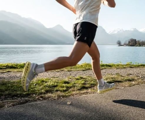 coureur a pied en bonne santé