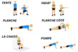 exercices renforcement musculaire du coureur