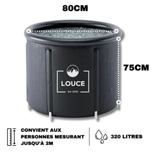 bain froid louce k2 dimensions