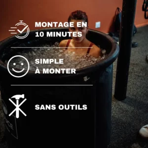 bain froid louce k2 montage rapide