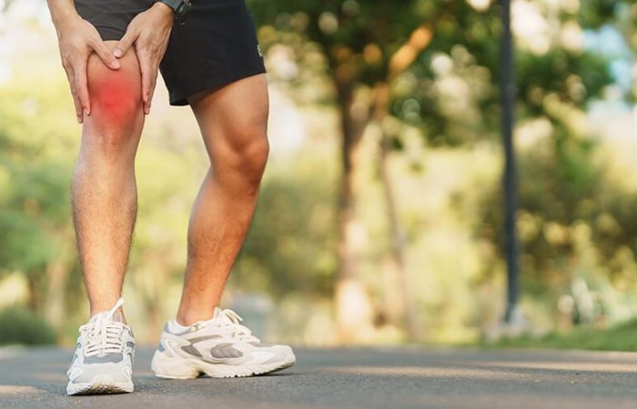 Douleur de tendinite durant la course à pied